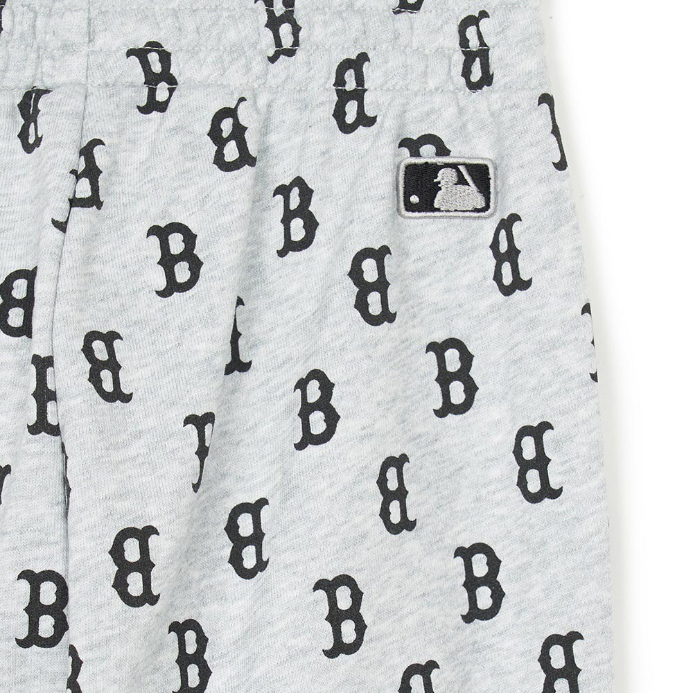 MLB KIDS 運動褲 休閒長褲 童裝 Monogram系列 波士頓紅襪隊 (7APTMT344-43MGL)