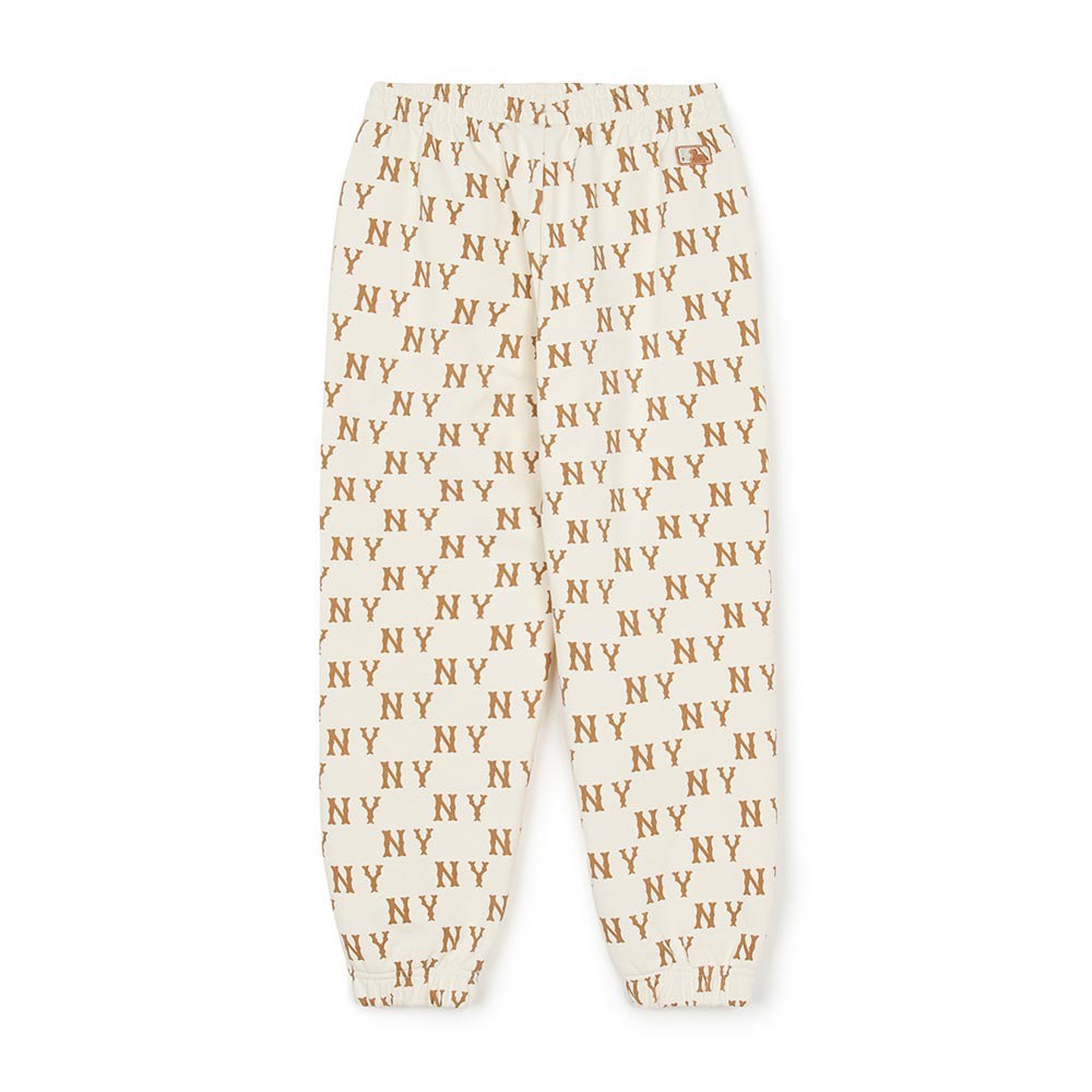 MLB KIDS 運動褲 休閒長褲 童裝 Monogram系列 紐約洋基隊 (7APTMT344-50CRD)