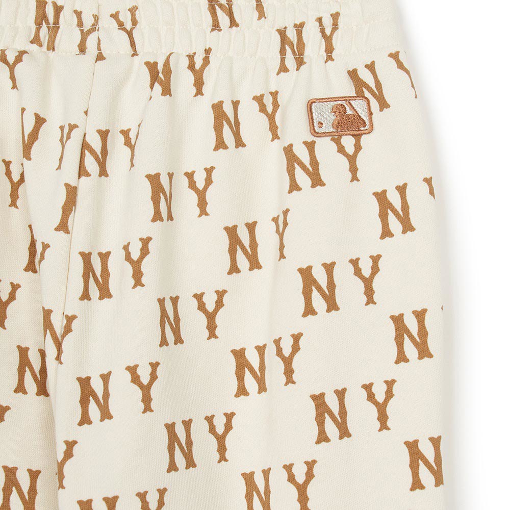 MLB KIDS 運動褲 休閒長褲 童裝 Monogram系列 紐約洋基隊 (7APTMT344-50CRD)