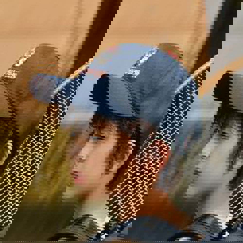 MLB KIDS 可調式棒球帽 童帽 Mega Bear系列 克里夫蘭守護者隊 (7ACPC064N-4