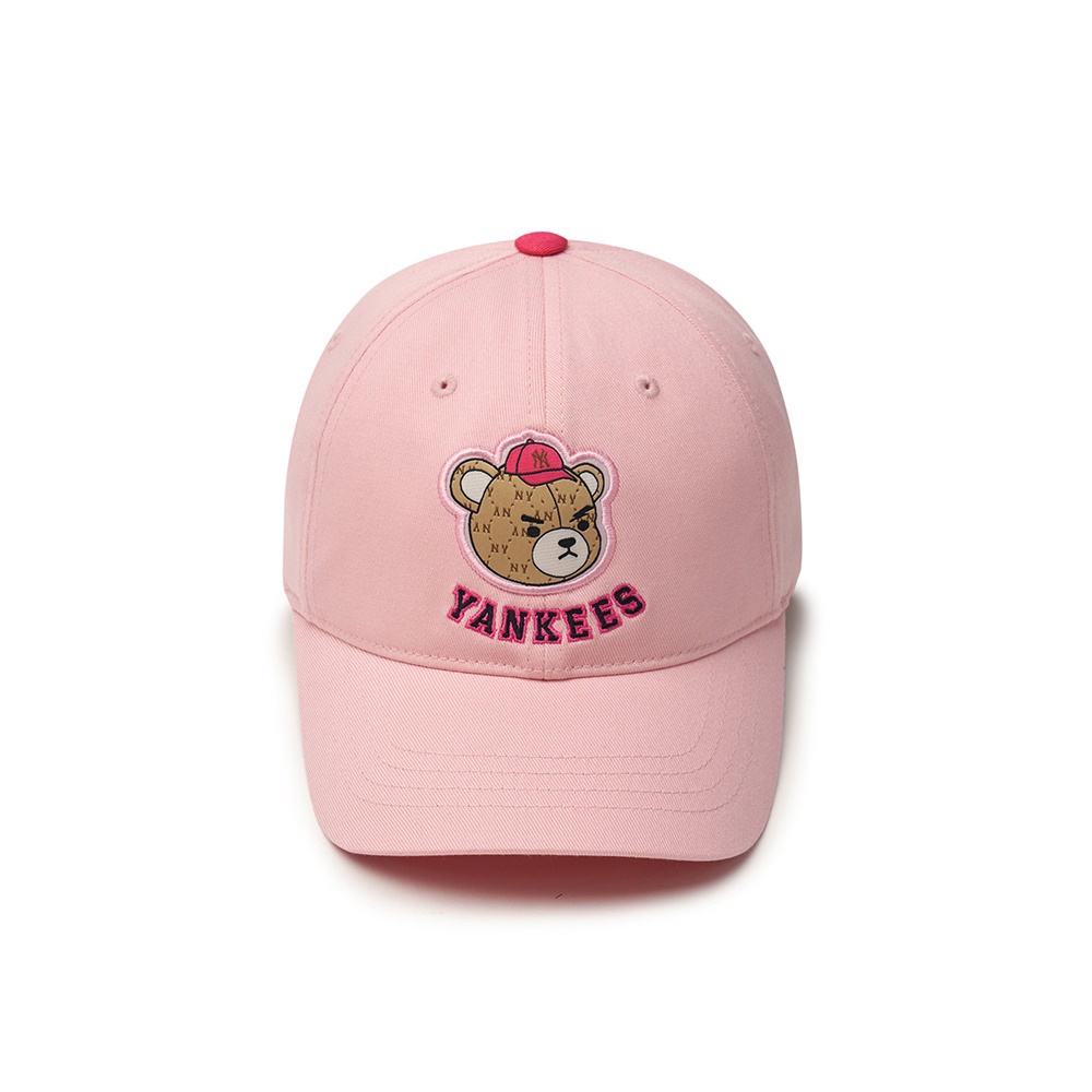 MLB KIDS 可調式棒球帽 童帽 Mega Bear系列 紐約洋基隊 (7ACPC064N-50PKL)