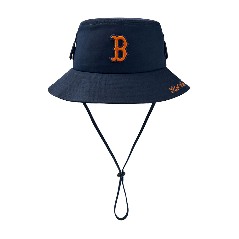 MLB KIDS 漁夫帽 童帽 Mega Bear系列 波士頓紅襪隊 (7AHTC024N-43NYD)