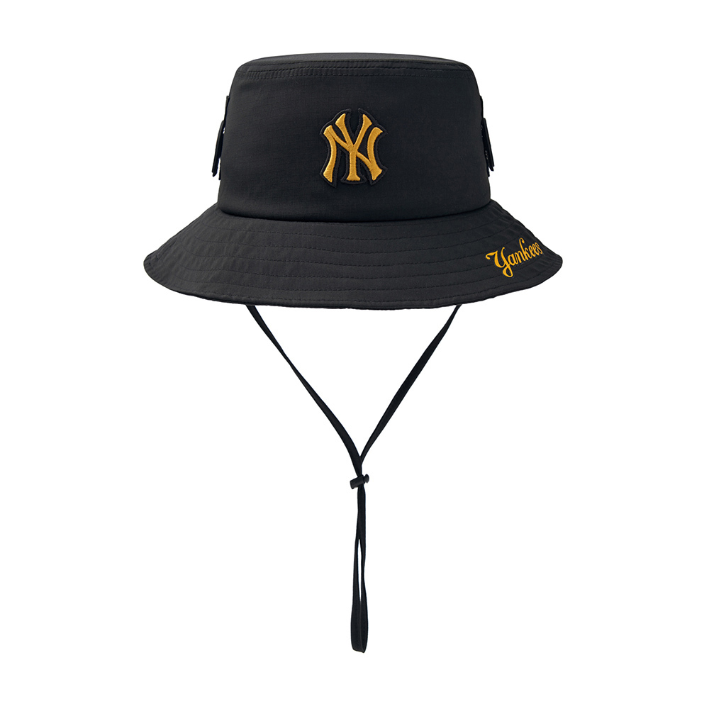 MLB KIDS 漁夫帽 童帽 Mega Bear系列 紐約洋基隊 (7AHTC024N-50BKS)