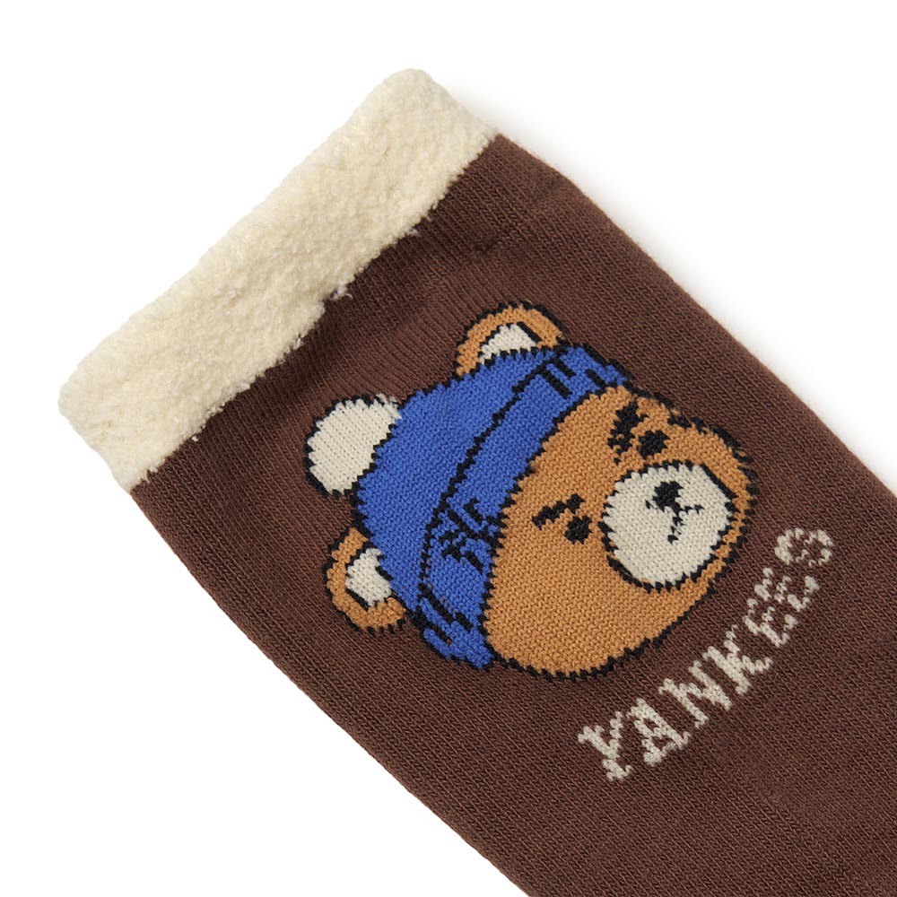 MLB KIDS 長筒襪 童襪 Mega Bear系列 紐約洋基隊 (7FSOC014N-50BRS)