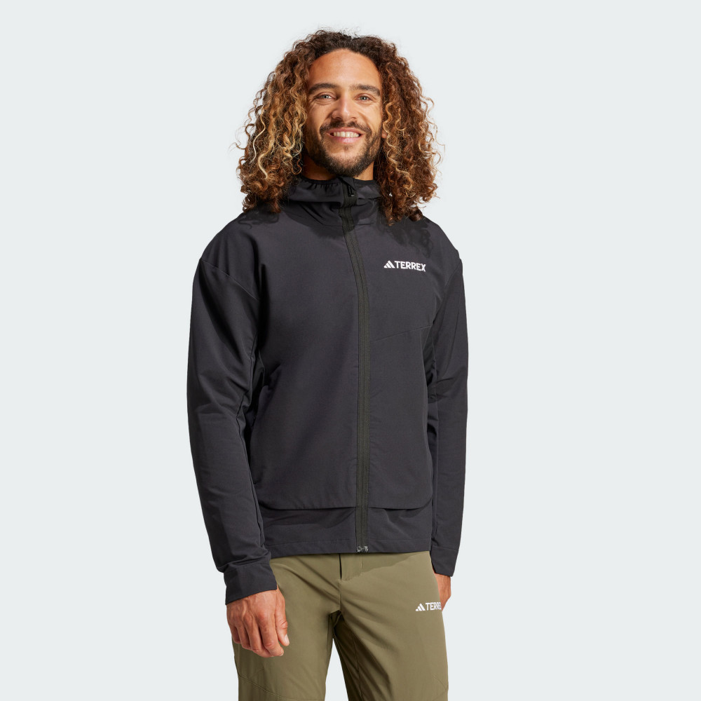 Adidas TERREX MULTI SOFTSHELL 連帽外套｜含再生材－运动品牌专卖