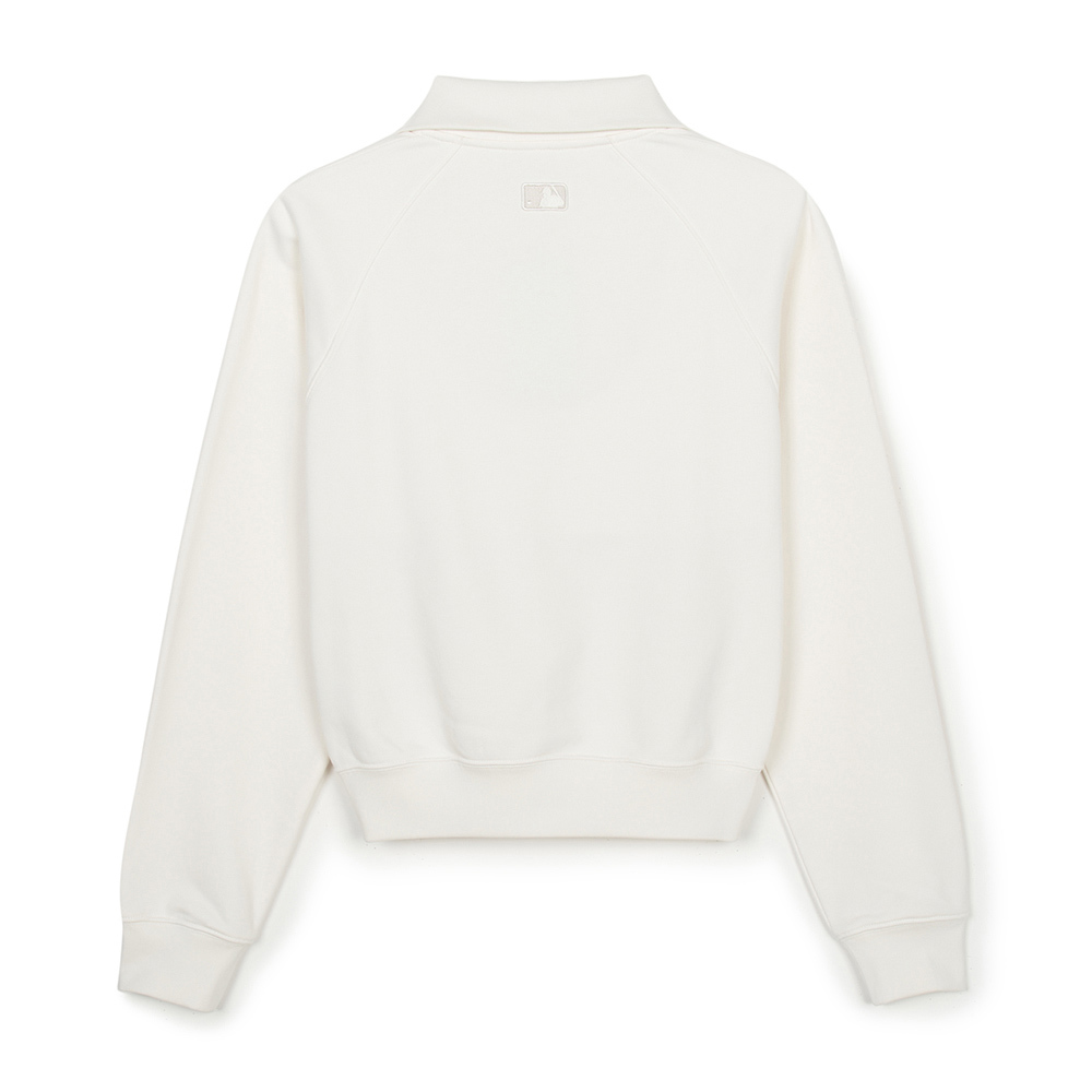 MLB 女版半拉鍊長袖大學T Heart系列 波士頓紅襪隊 (3FMTH1044-43CRS)