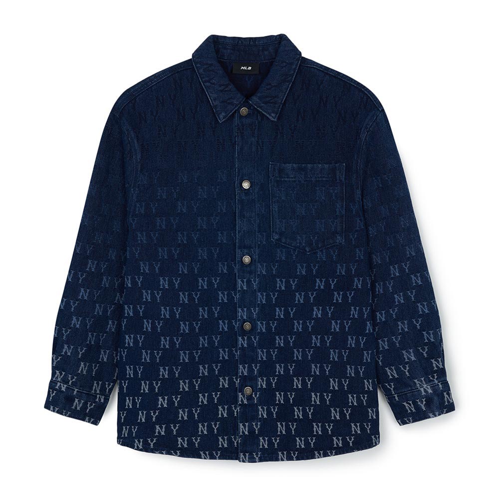 MLB 牛仔丹寧襯衫 Monogram系列 紐約洋基隊 (3ADRM0944-50INS)