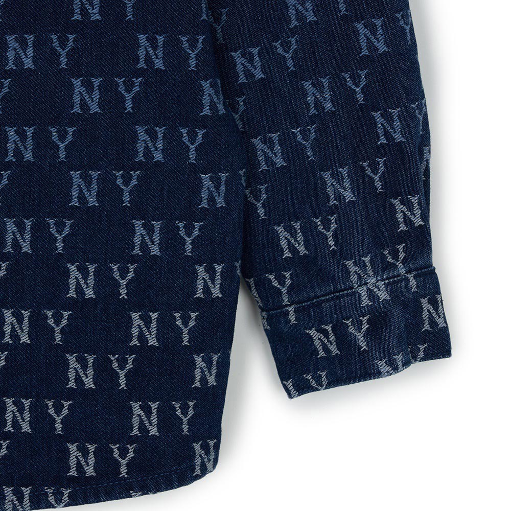 MLB 牛仔丹寧襯衫 Monogram系列 紐約洋基隊 (3ADRM0944-50INS)