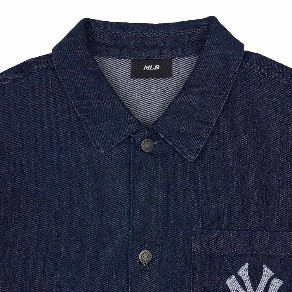 MLB 牛仔丹寧襯衫 Monogram系列 紐約洋基隊 (3ADRM0344-50NYD)