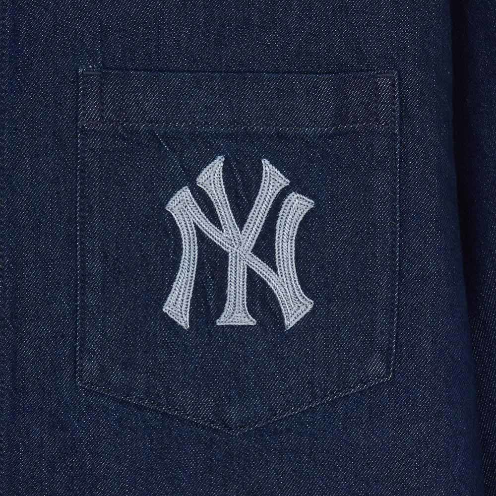 MLB 牛仔丹寧襯衫 Monogram系列 紐約洋基隊 (3ADRM0344-50NYD)