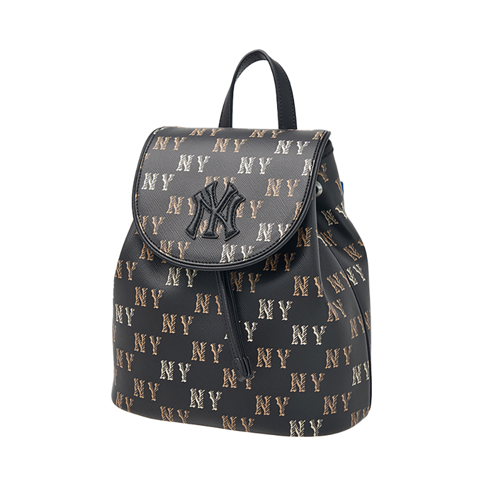 MLB 牛仔丹寧後背包 Monogram系列 紐約洋基隊 (3ABKS034N-50BKS)