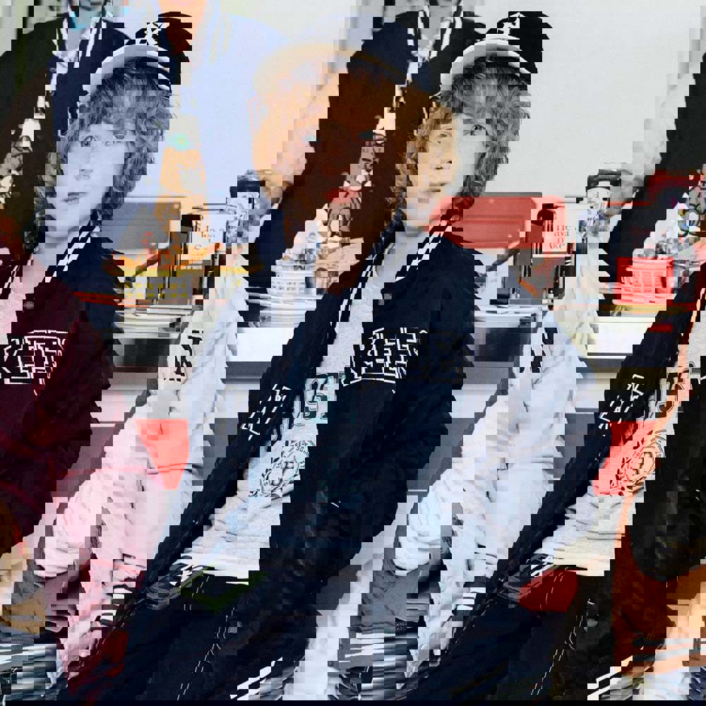 MLB Korea MLB KIDS 棒球外套 Varsity系列 紐約洋基隊 (7AJPV0244-50BKS)｜