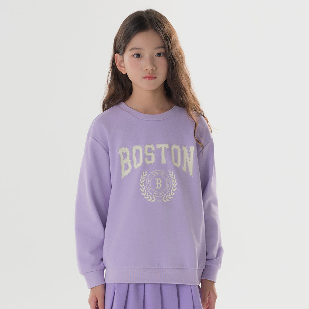 MLB KIDS 大學T 童裝 Varsity系列 波士頓紅襪隊 (7AMTV0144-43LDL)