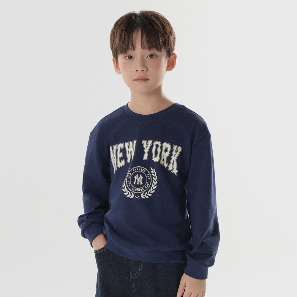 MLB KIDS 大學T 童裝 Varsity系列 紐約洋基隊 (7AMTV0144-50NYS)