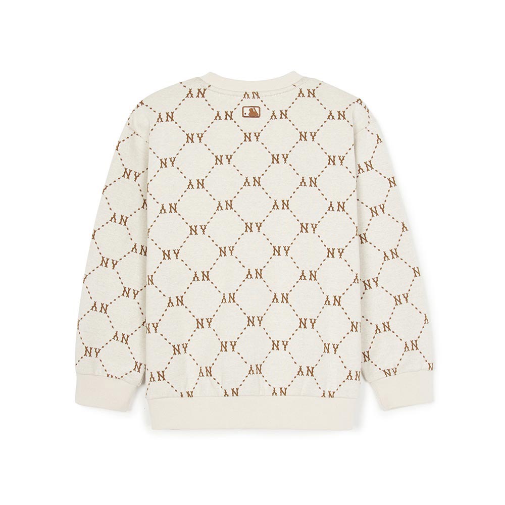 MLB KIDS 大學T 童裝 Monogram系列 紐約洋基隊 (7AMTMD144-50CRD)