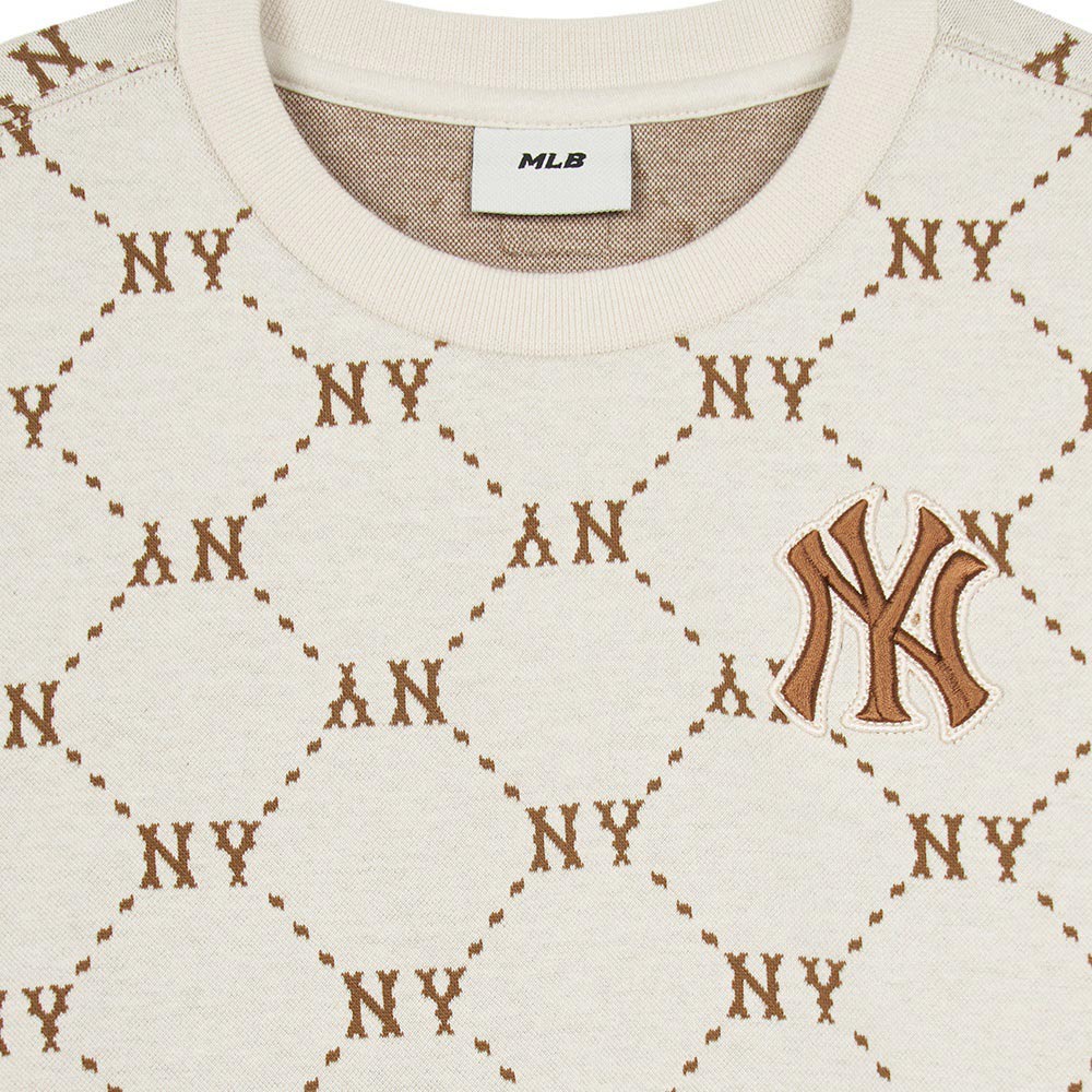 MLB KIDS 大學T 童裝 Monogram系列 紐約洋基隊 (7AMTMD144-50CRD)