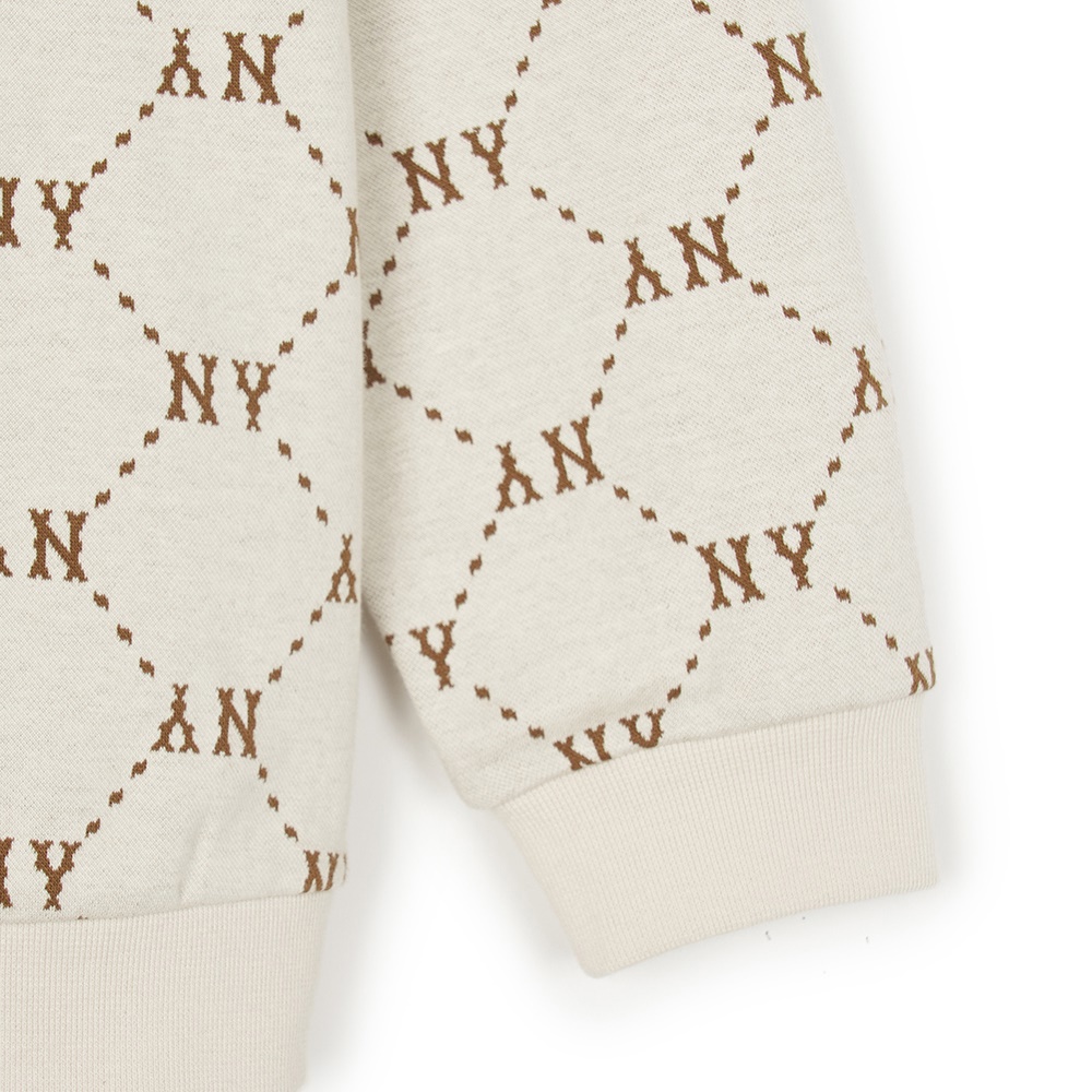 MLB KIDS 大學T 童裝 Monogram系列 紐約洋基隊 (7AMTMD144-50CRD)