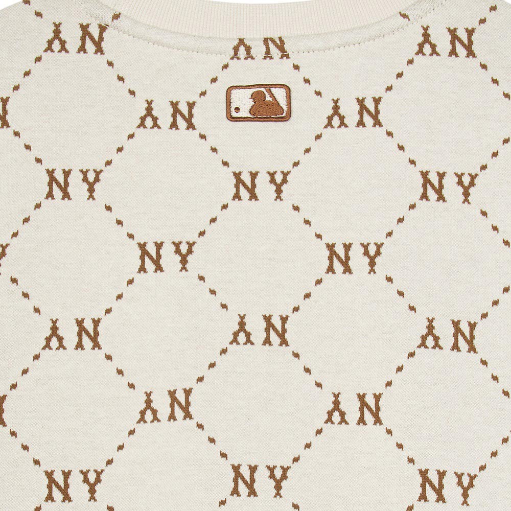 MLB KIDS 大學T 童裝 Monogram系列 紐約洋基隊 (7AMTMD144-50CRD)