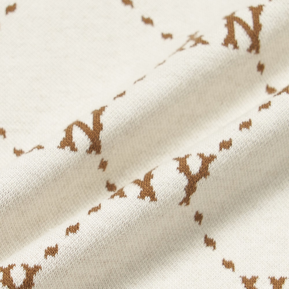 MLB KIDS 大學T 童裝 Monogram系列 紐約洋基隊 (7AMTMD144-50CRD)