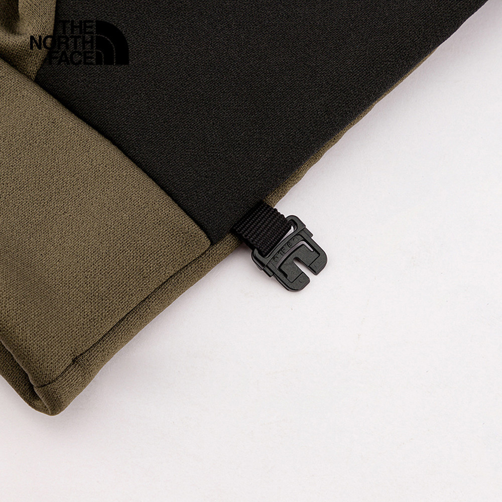 The North Face北面男女款灰褐色可觸控手套｜4SHA21L