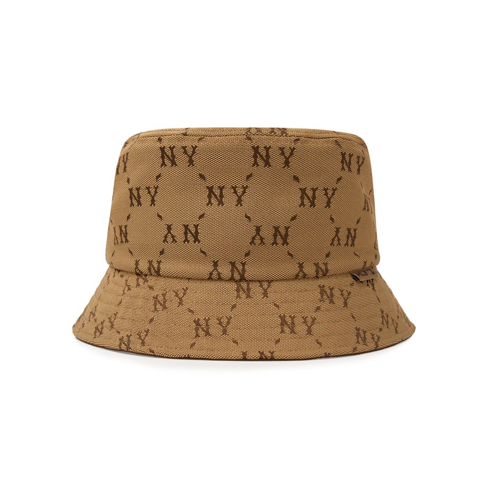 MLB KIDS 雙面漁夫帽 童帽 Monogram系列 紐約洋基隊 (7AHTMD24N-50BGS)