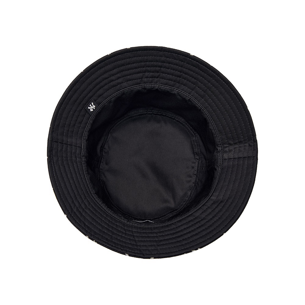 MLB KIDS 雙面漁夫帽 童帽 Monogram系列 紐約洋基隊 (7AHTMD24N-50BKS)