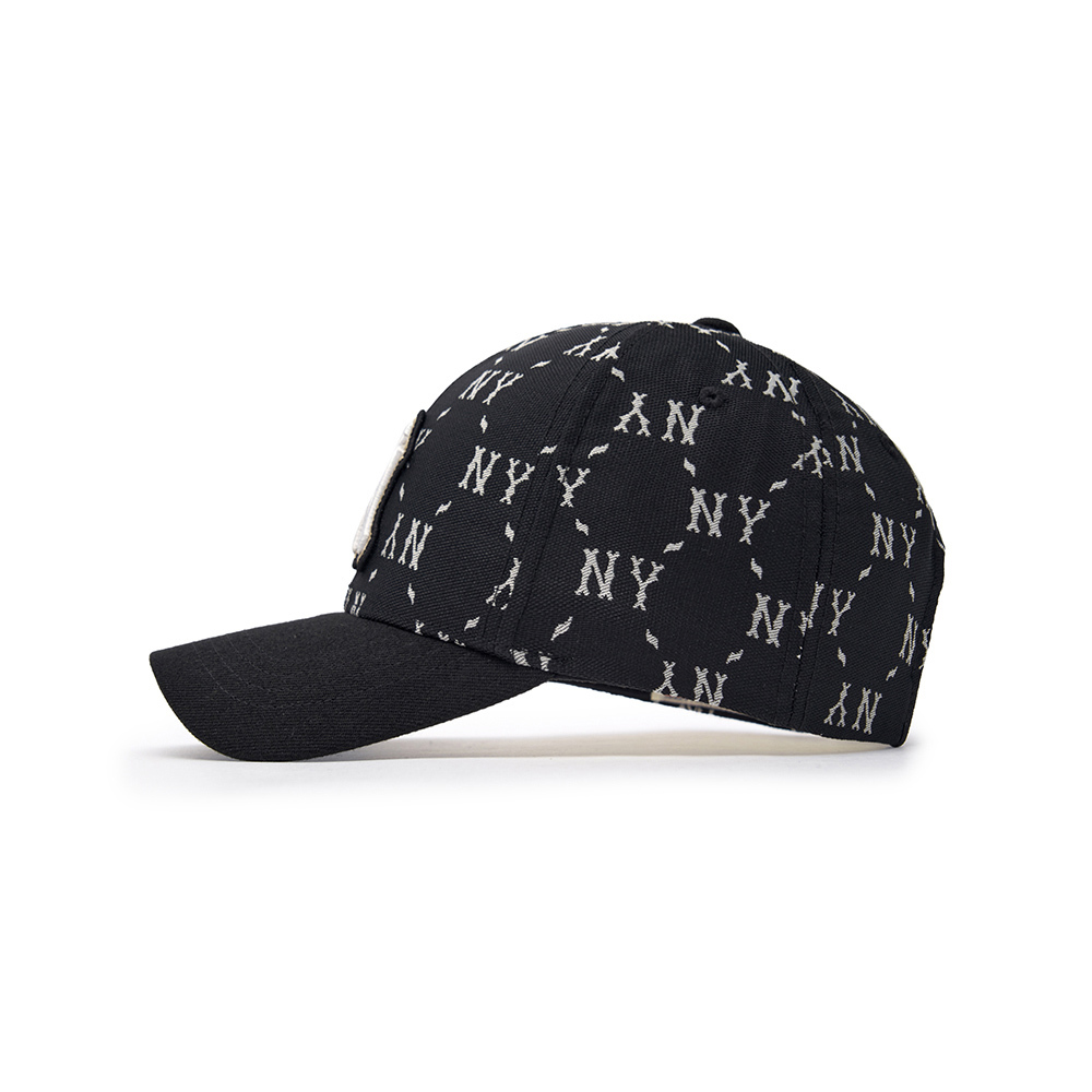 MLB KIDS 可調式棒球帽 童帽 Monogram系列 紐約洋基隊 (7ACPMD34N-50BKS)