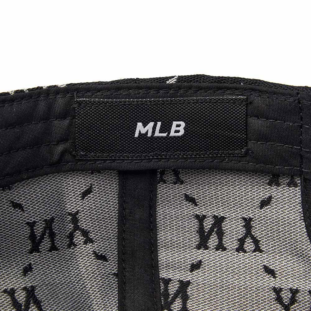 MLB KIDS 可調式棒球帽 童帽 Monogram系列 紐約洋基隊 (7ACPMD34N-50BKS)