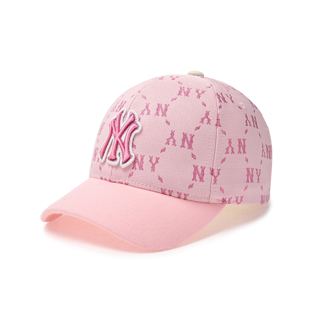 MLB KIDS 可調式棒球帽 童帽 Monogram系列 紐約洋基隊 (7ACPMD34N-50PKL)