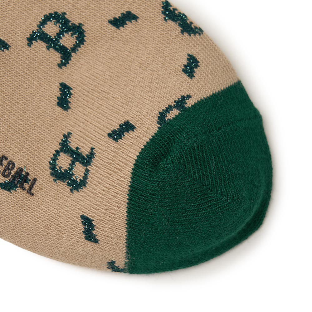 MLB KIDS 長筒襪 童襪 Monogram系列 波士頓紅襪隊 (7FSOMD24N-43BGL)