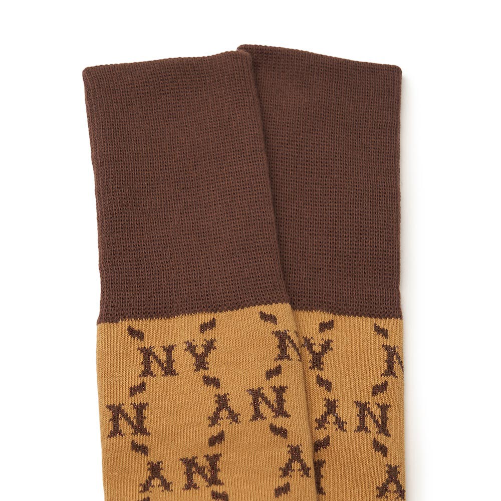 MLB KIDS 長筒襪 童襪 Monogram系列 紐約洋基隊 (7FSOMD24N-50BGS)