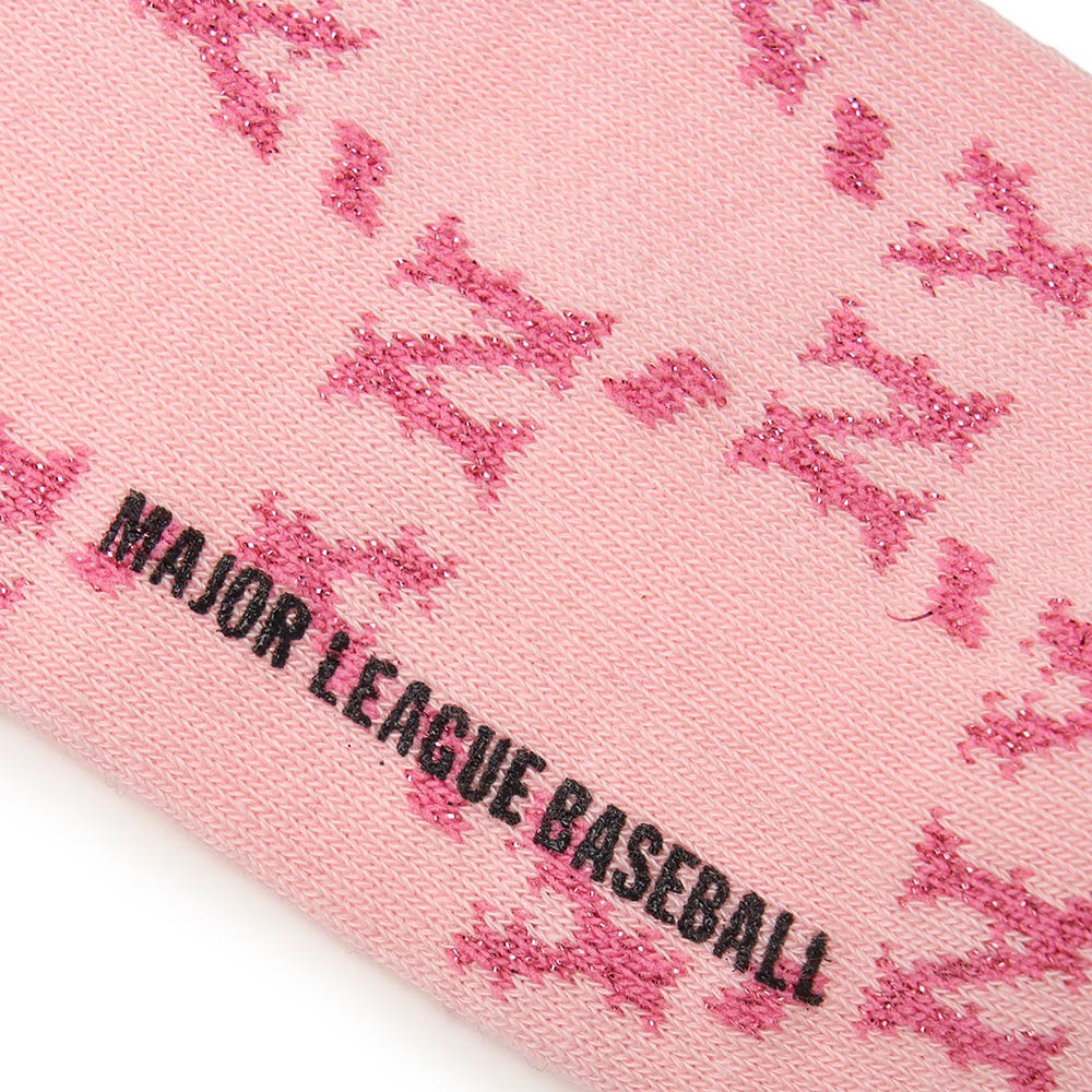 MLB KIDS 長筒襪 童襪 Monogram系列 紐約洋基隊 (7FSOMD24N-50PKL)