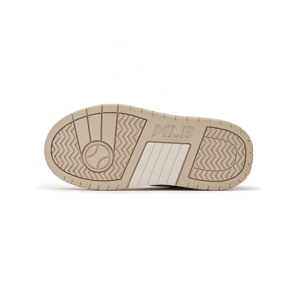 MLB KIDS 牛仔丹寧Monogram老爹鞋 學長鞋 童鞋 Chunky Liner 波士頓紅襪隊 (7ASXLM44N-43CRD)