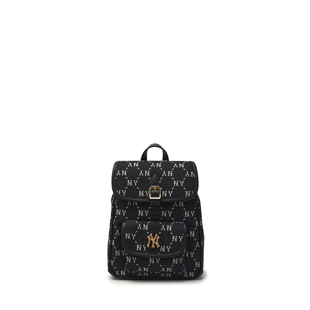 MLB KIDS 後背包 兒童書包 Monogram系列 紐約洋基隊 (7ABKMD74N-50BKS)