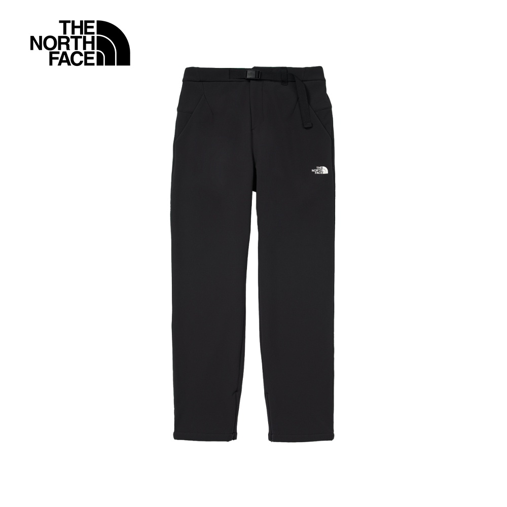 The North Face北面女款黑色DWR防潑水附腰帶戶外徒步長褲｜89Y9JK3