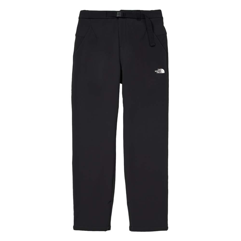 The North Face北面女款黑色DWR防潑水附腰帶戶外徒步長褲｜89Y9JK3