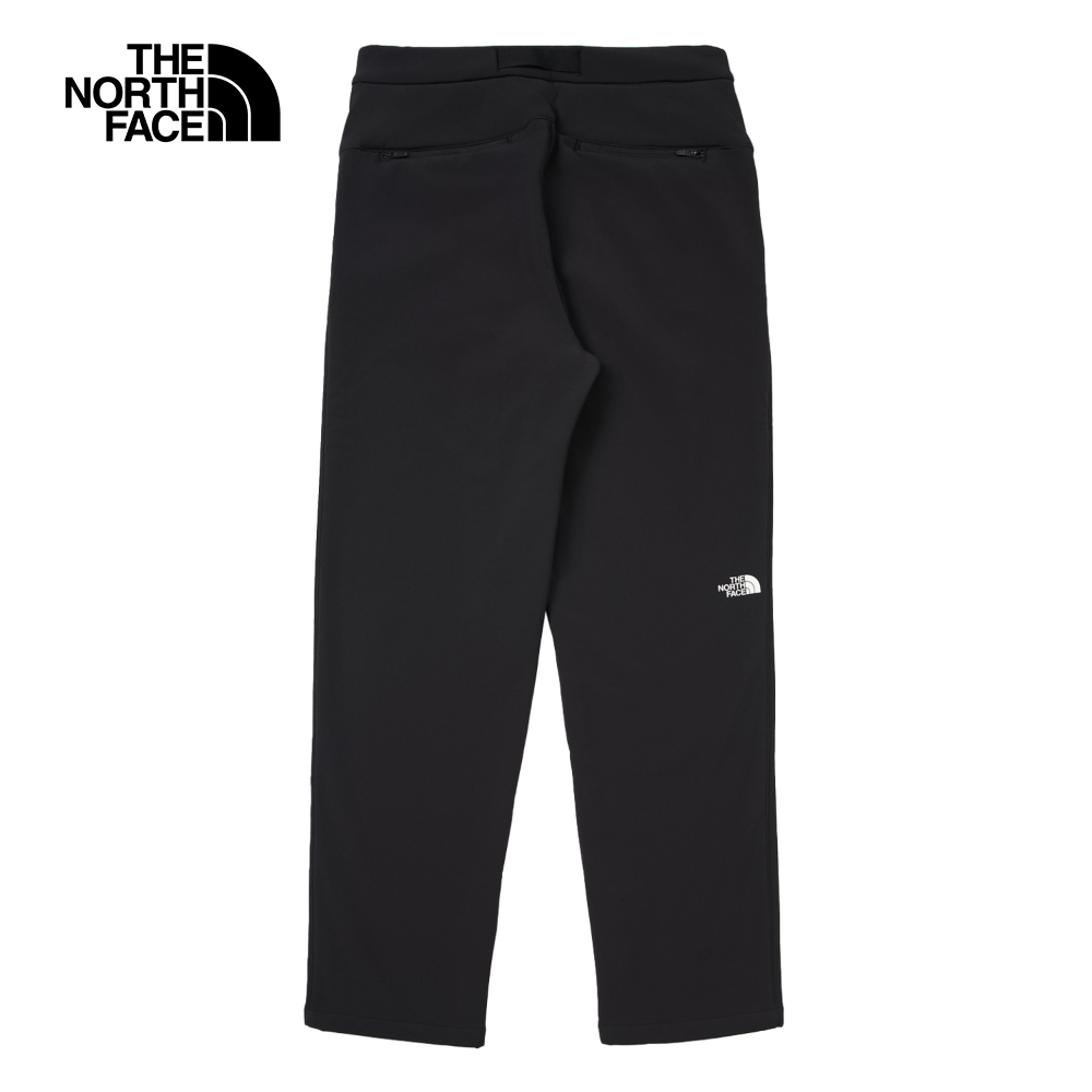 The North Face北面女款黑色DWR防潑水附腰帶戶外徒步長褲｜89Y9JK3