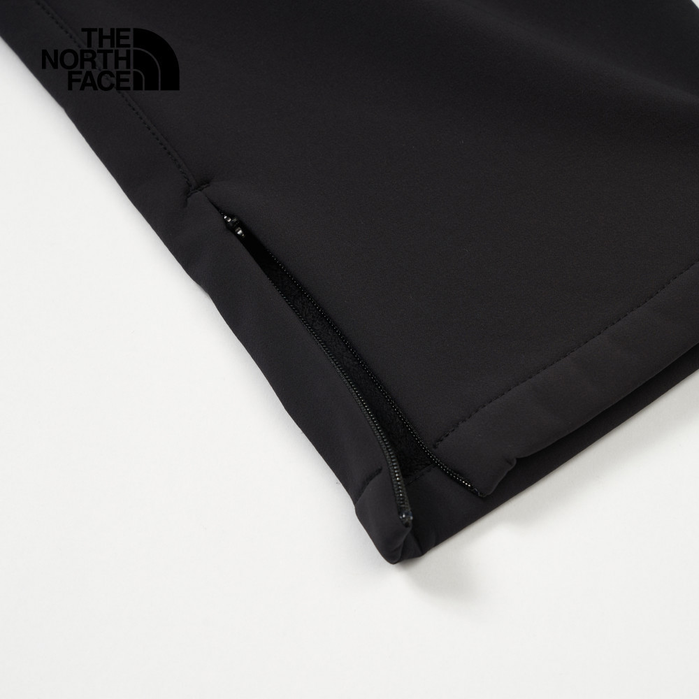 The North Face北面女款黑色DWR防潑水附腰帶戶外徒步長褲｜89Y9JK3