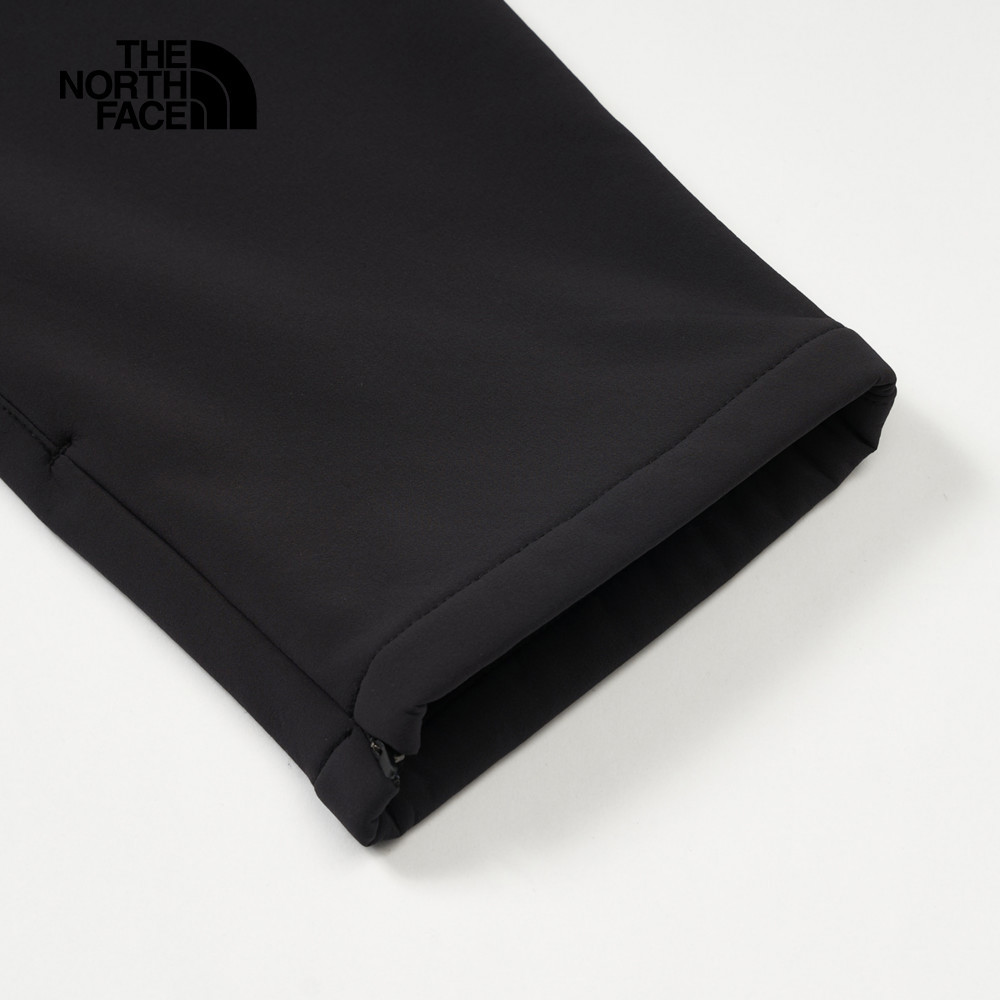 The North Face北面女款黑色DWR防潑水附腰帶戶外徒步長褲｜89Y9JK3