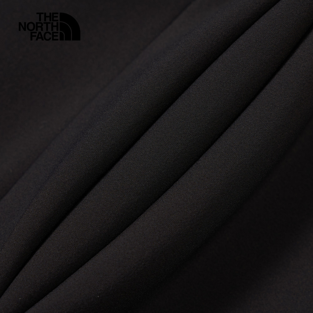 The North Face北面男款黑色DWR防潑水附腰帶戶外徒步長褲｜89ZVJK3