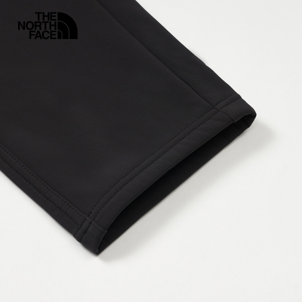 The North Face北面男款黑色DWR防潑水附腰帶戶外徒步長褲｜89ZVJK3