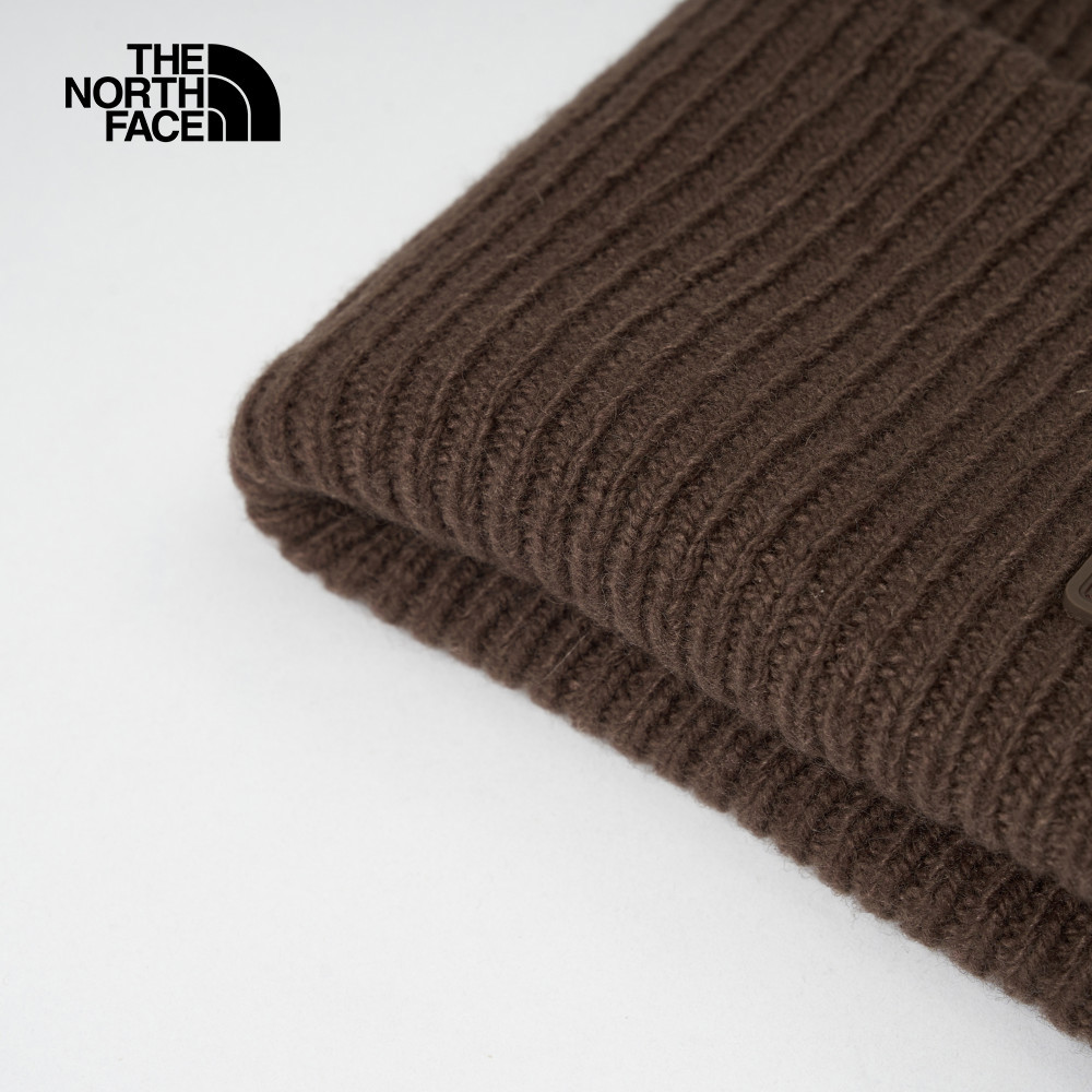 【10/27 00點限時搶購】The North Face北面男女款棕色舒適保暖休閒毛帽｜7WJG1OI