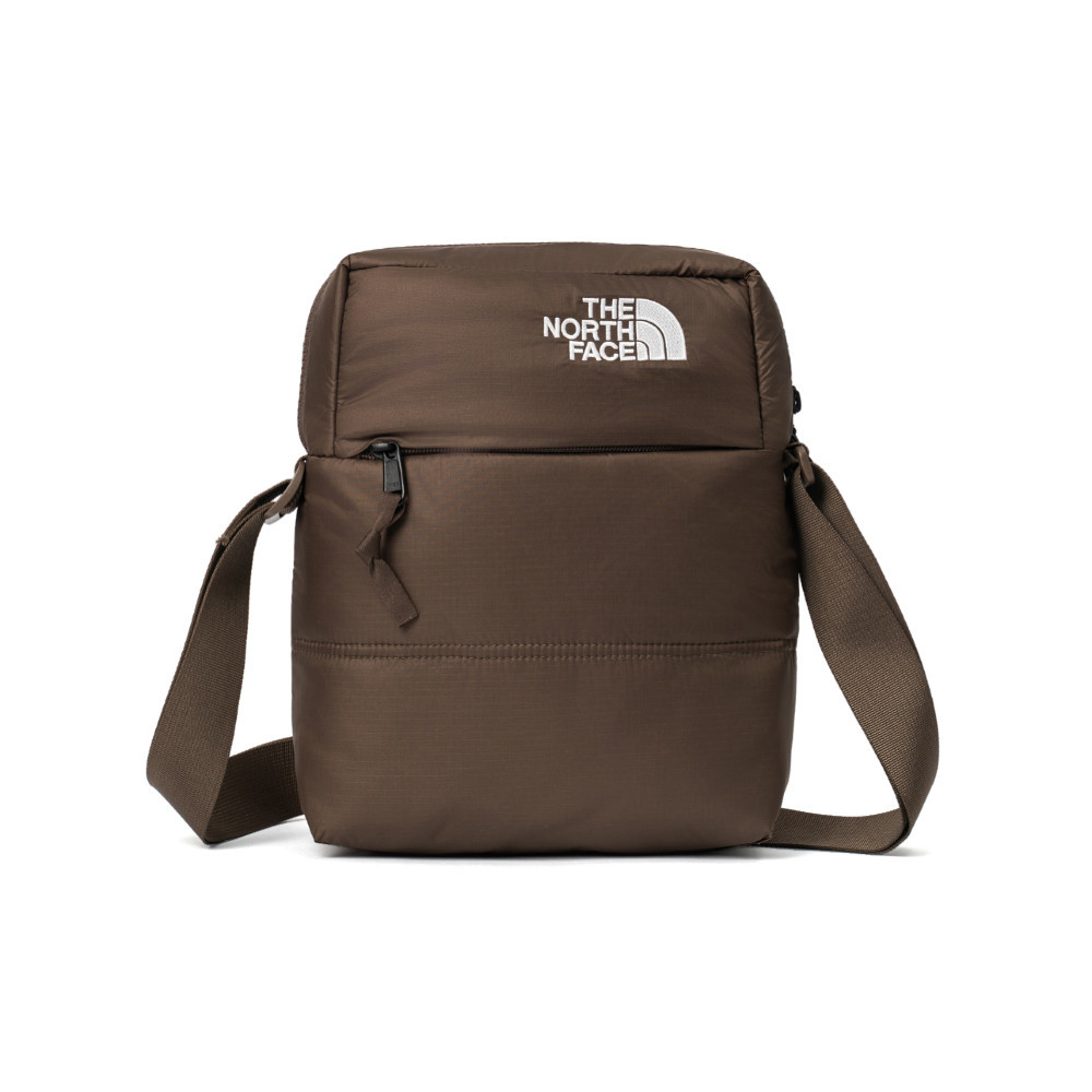 【10/24 00點週末限定】The North Face北面男女款棕色品牌LOGO休閒單肩包｜81BV1OI