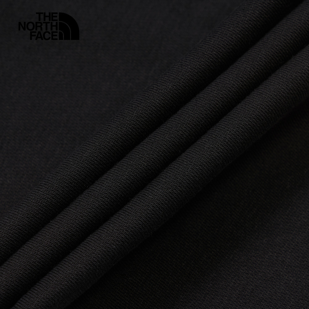 【10/24 12點週末限定】The North Face北面男女款黑色舒適保暖大尺寸印花休閒長袖帽T｜8ATDJK3