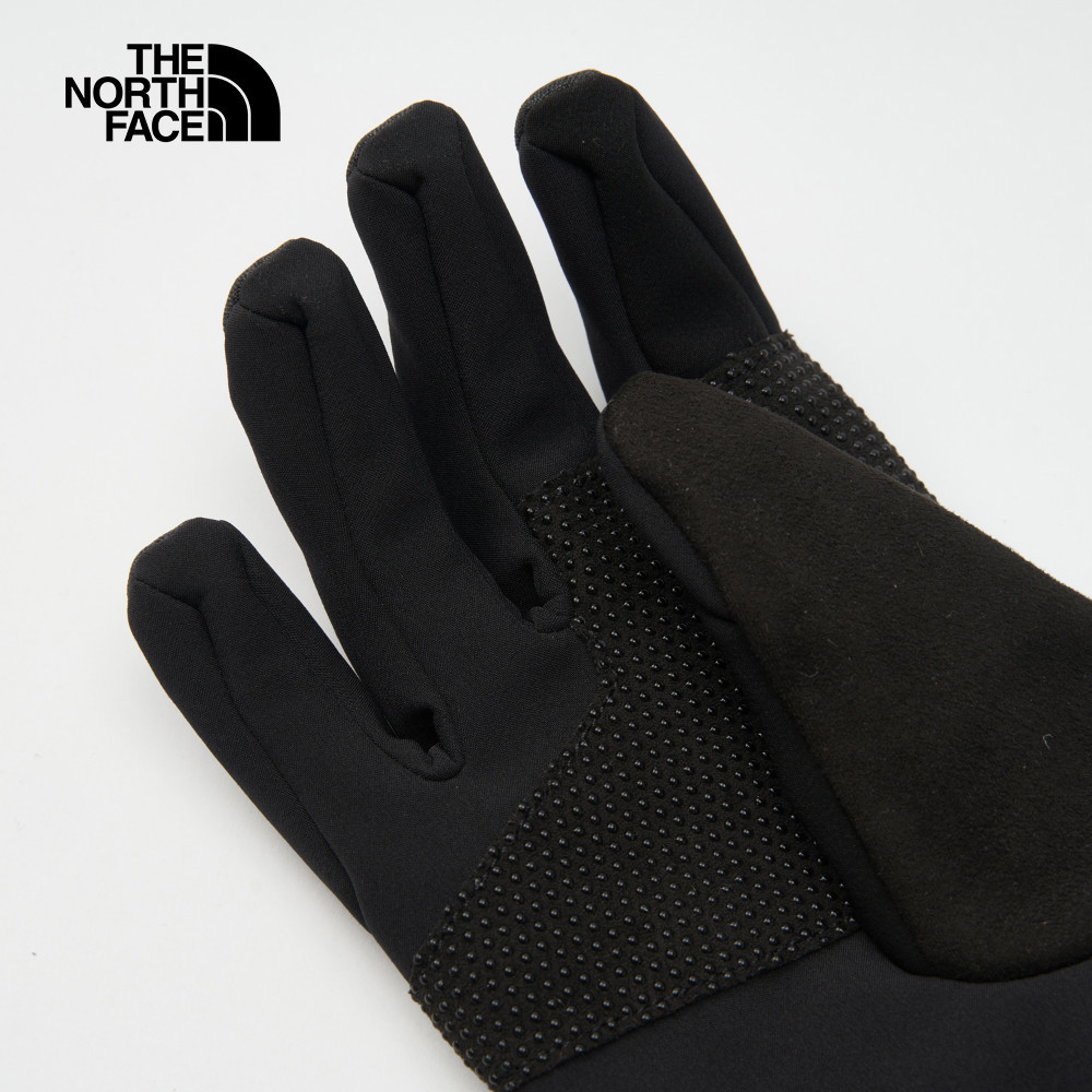 The North Face北面男款深灰色DWR防潑水可觸控手套｜89R9DYZ