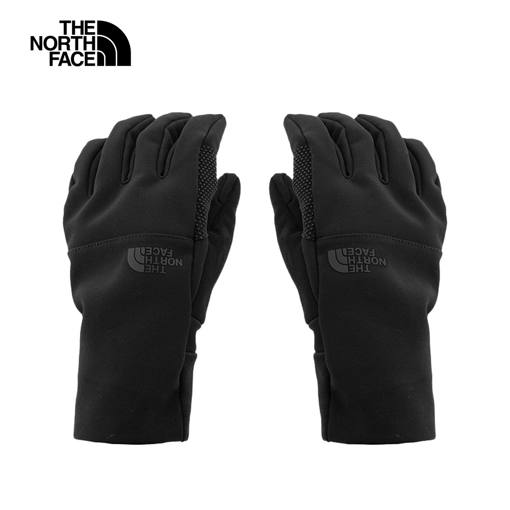 The North Face北面男款黑色DWR防潑水可觸控手套｜89R9JK3