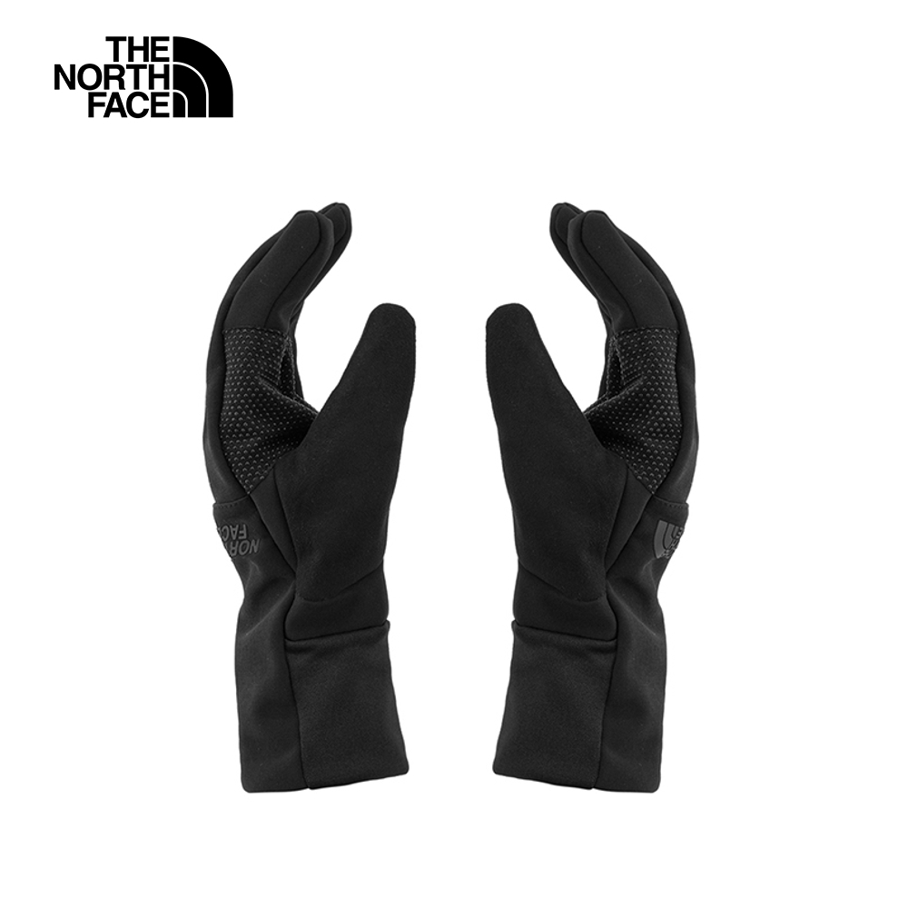 The North Face北面男款黑色DWR防潑水可觸控手套｜89R9JK3