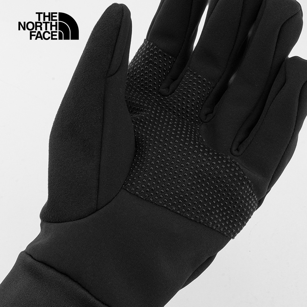 The North Face北面男款黑色DWR防潑水可觸控手套｜89R9JK3