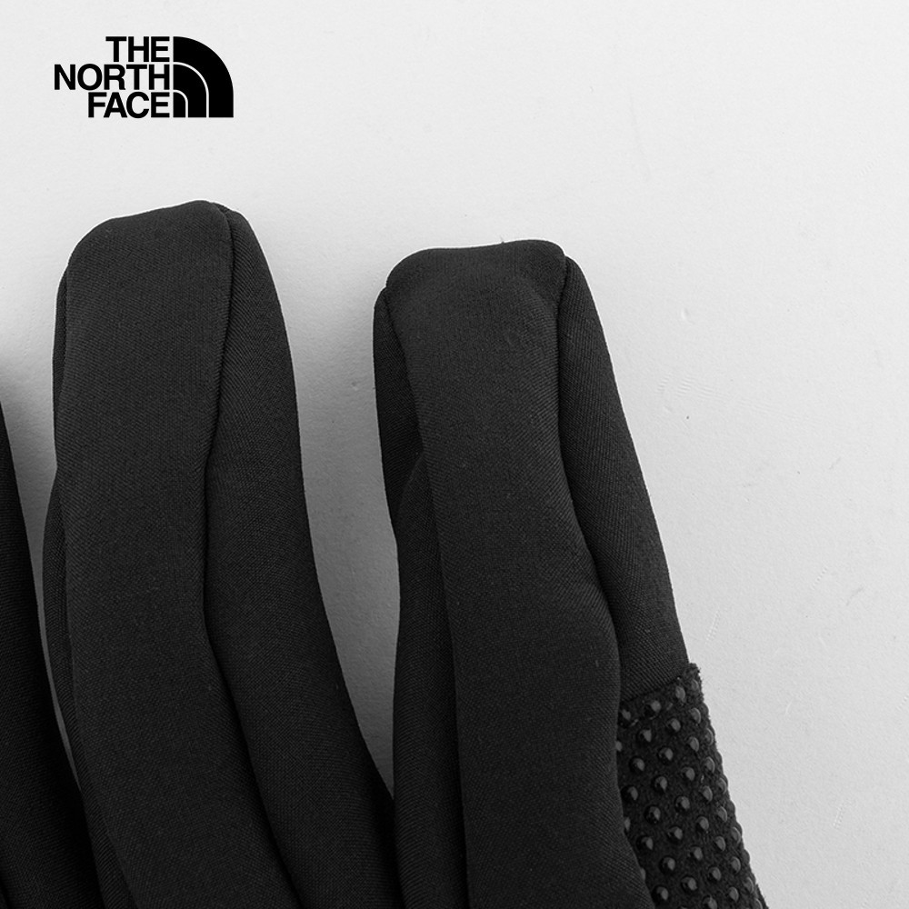 The North Face北面男款黑色DWR防潑水可觸控手套｜89R9JK3