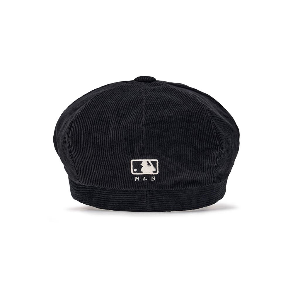 MLB 燈芯絨報童帽 紐約洋基隊 (3ACBC0146-50BKS)